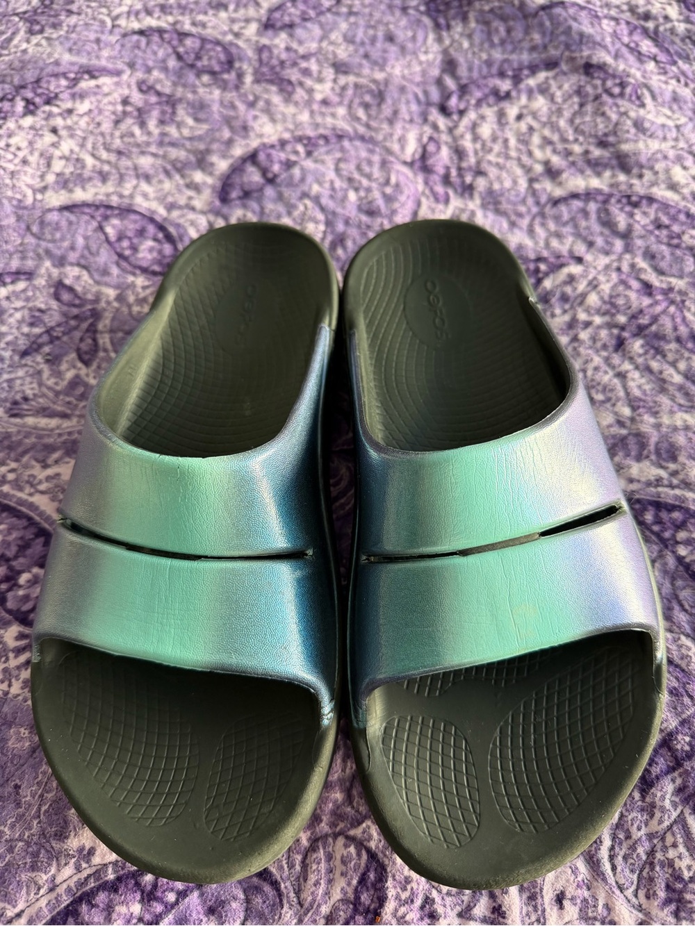 WOMEN'S OOFOS LUXE OOAHH ATLANTIS SANDAL